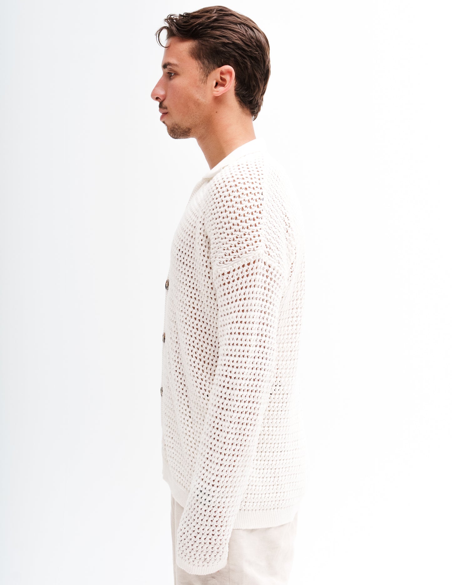 Off-White Crochet Shirt