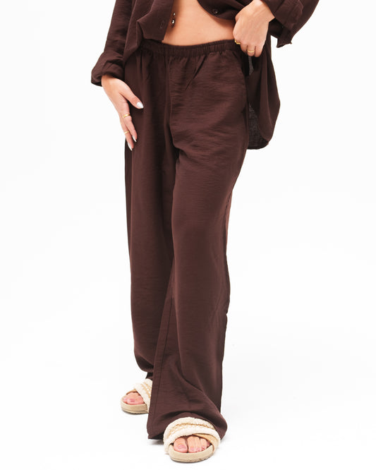 Cocoa Linen Pants